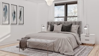 Modern, Minimal, Scandinavian Bedroom by Havenly Interior Designer Madison