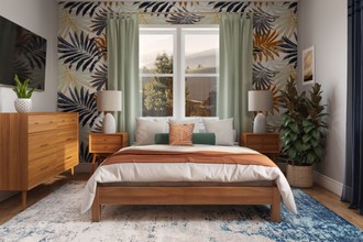 Modern, Bohemian Bedroom by Havenly Interior Designer Stephanie