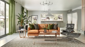 Eclectic Living Room by Havenly Interior Designer Julio