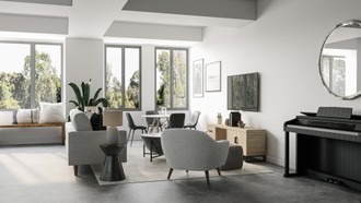 Modern, Minimal, Scandinavian Living Room by Havenly Interior Designer Caitlin