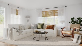 Modern, Minimal Living Room by Havenly Interior Designer Jessie