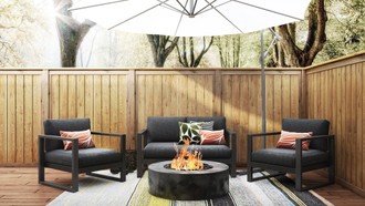 Modern Outdoor Space by Havenly Interior Designer Sandra