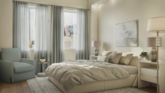 Modern, Classic, Glam, Transitional Bedroom by Havenly Interior Designer Cristina