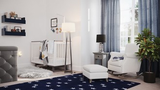 Eclectic, Transitional Nursery by Havenly Interior Designer Julia