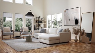 Contemporary, Modern, Minimal, Scandinavian Living Room by Havenly Interior Designer Freddi