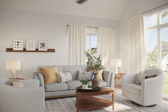 Bohemian, Industrial, Midcentury Modern Living Room by Havenly Interior Designer Dayana