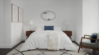 Modern, Minimal, Scandinavian Bedroom by Havenly Interior Designer Jackie