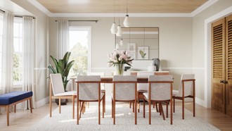 Scandinavian Dining Room by Havenly Interior Designer Camila