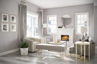 Modern, Glam, Midcentury Modern, Minimal Living Room by Havenly Interior Designer Nusrath