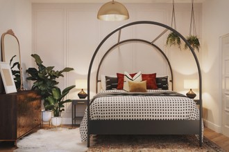 Eclectic, Bohemian Bedroom by Havenly Interior Designer Ghianella
