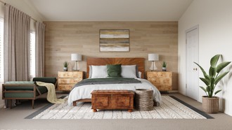 Bohemian, Rustic, Scandinavian Bedroom by Havenly Interior Designer Allison