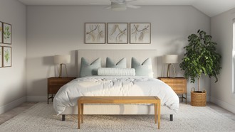 Modern, Bohemian, Coastal, Farmhouse, Rustic, Country, Minimal Bedroom by Havenly Interior Designer Abi