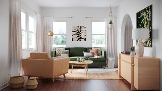 Modern, Bohemian Living Room by Havenly Interior Designer Chanel