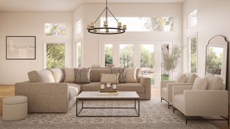 Contemporary, Minimal, Classic Contemporary Living Room by Havenly Interior Designer Daniela