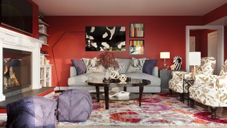 Modern, Glam Living Room by Havenly Interior Designer Pamela