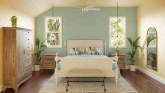 Rustic Bedroom by Havenly Interior Designer Elisa