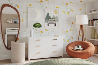 Modern, Bohemian, Southwest Inspired, Midcentury Modern, Preppy Playroom by Havenly Interior Designer Emily