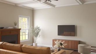 Modern, Midcentury Modern Living Room by Havenly Interior Designer Daniela