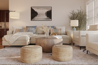 Farmhouse Living Room by Havenly Interior Designer Laura