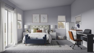 Midcentury Modern Bedroom by Havenly Interior Designer Rosa
