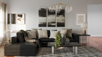 Modern, Midcentury Modern Living Room by Havenly Interior Designer Daniela