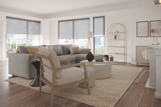 Modern, Midcentury Modern, Scandinavian Living Room by Havenly Interior Designer Michelle