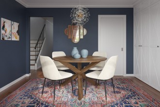 Modern, Bohemian Dining Room by Havenly Interior Designer Maria