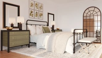 Bohemian, Traditional, Global Bedroom by Havenly Interior Designer Taylor
