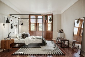 Eclectic, Bohemian Bedroom by Havenly Interior Designer Kristin