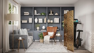 Modern, Classic, Glam Office by Havenly Interior Designer Sophia