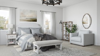 Farmhouse Bedroom by Havenly Interior Designer Leigh