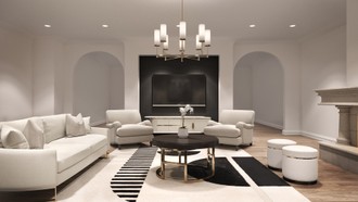 Contemporary, Transitional Living Room by Havenly Interior Designer Denise