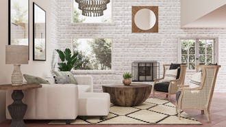 Rustic, Global Living Room by Havenly Interior Designer Haley