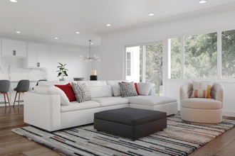 Modern, Farmhouse Living Room by Havenly Interior Designer Emily