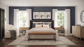 Classic, Traditional, Farmhouse, Transitional, Preppy Bedroom by Havenly Interior Designer Melissa