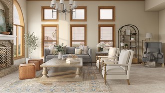 Traditional Living Room by Havenly Interior Designer Laura