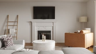 Bohemian, Rustic, Scandinavian Living Room by Havenly Interior Designer Alycia