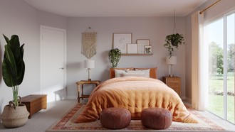 Bohemian Bedroom by Havenly Interior Designer Natalia
