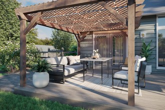 Modern Outdoor Space by Havenly Interior Designer Elisa