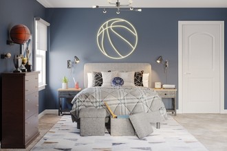 Contemporary, Modern, Industrial Bedroom by Havenly Interior Designer Ingrid
