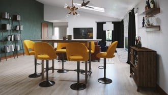 Midcentury Modern, Scandinavian Living Room by Havenly Interior Designer Francina