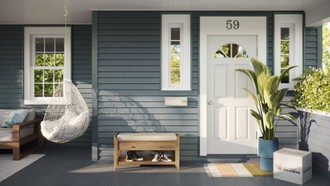 Modern, Coastal Outdoor Space by Havenly Interior Designer Elisa