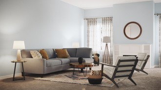 Bohemian, Farmhouse Living Room by Havenly Interior Designer Jovana
