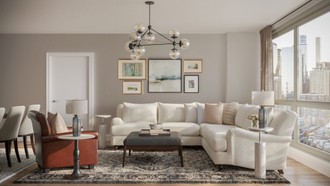 Classic, Traditional, Transitional Living Room by Havenly Interior Designer Karen