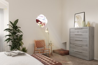 Contemporary, Bohemian, Southwest Inspired Bedroom by Havenly Interior Designer Carolina