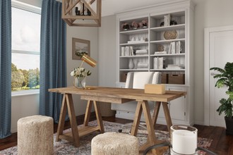 Contemporary, Bohemian, Farmhouse, Rustic Office by Havenly Interior Designer Holly