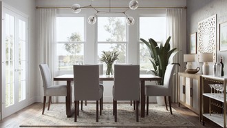 Classic, Traditional Dining Room by Havenly Interior Designer Paulina