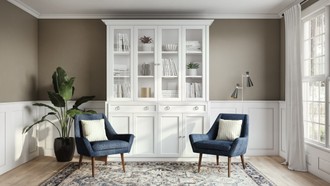Contemporary, Classic, Coastal, Farmhouse Office by Havenly Interior Designer Claire
