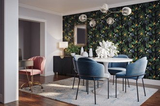 Eclectic, Glam, Global Reading Room by Havenly Interior Designer Alycia