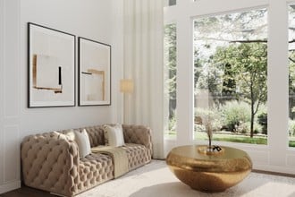 Contemporary, Modern, Glam Living Room by Havenly Interior Designer Nicole